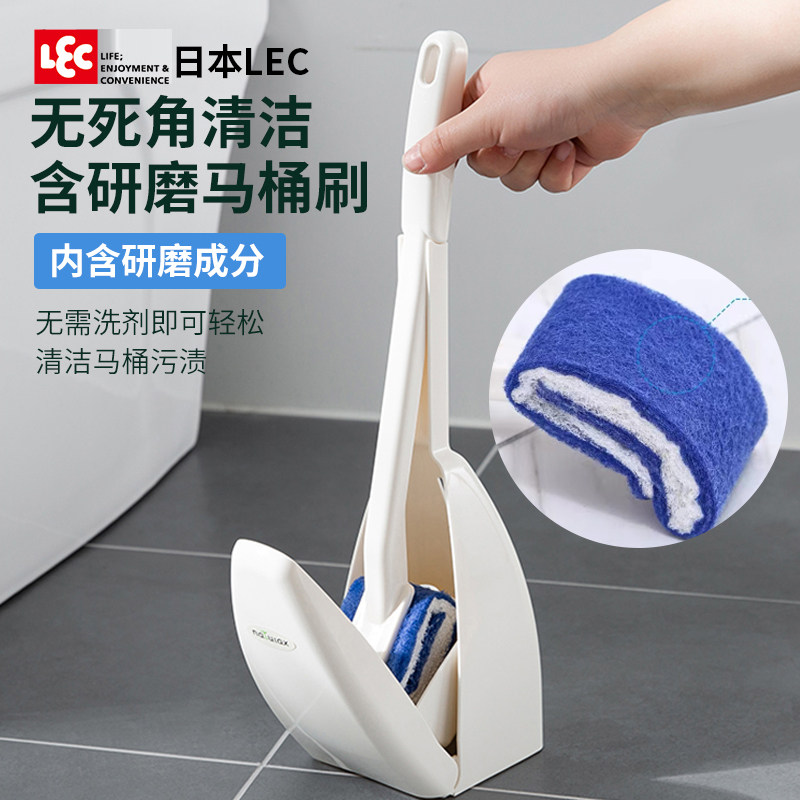 日本LEC马桶刷含研磨剂图片