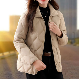 外贸棉服女冬季短款夹棉翻领2025年爆款外套大码女装棉袄女款秋冬