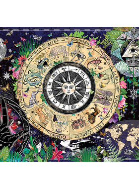 Gibsons欧洲进口拼图1000片500片月夜星座成年潮玩益智玩具