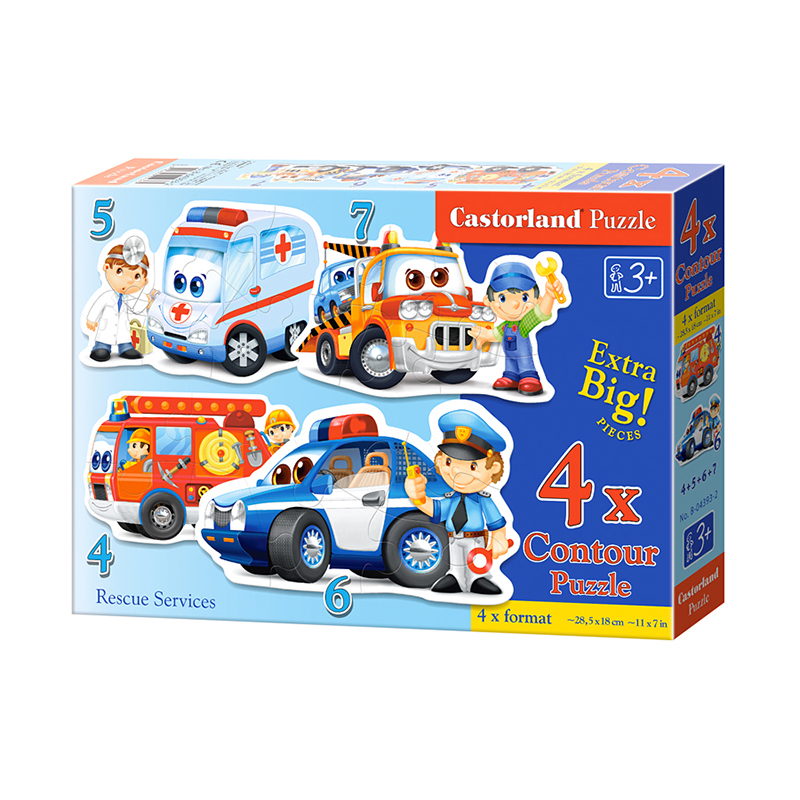 拼图castorland巧思救援行动