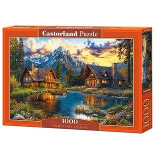 新品Castorland进口拼图1000片夏日傍晚105397