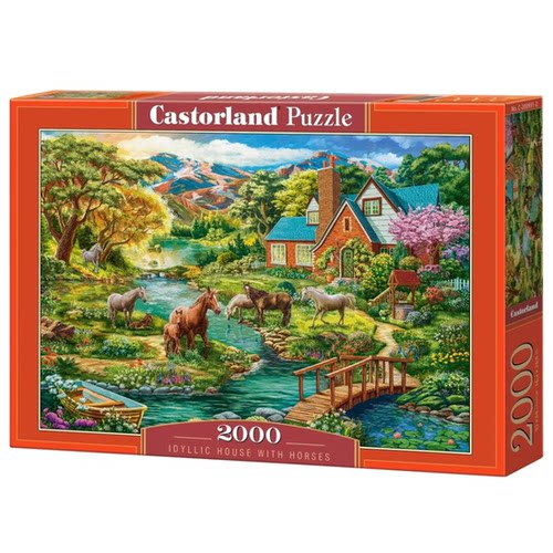 Castorland巧思进口拼图2000片田园牧歌200931