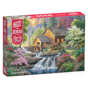 CherryPazzi樱桃拼图2000片夏季磨坊 成年减压潮玩益智玩具50019