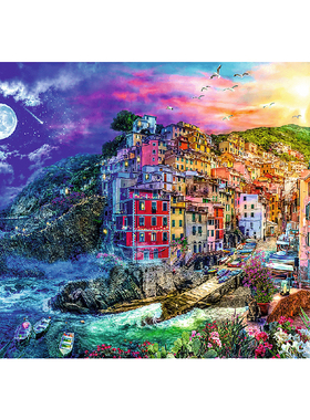 Trefl进口拼图益智玩具1040片螺旋形状系列成年减压礼品1000