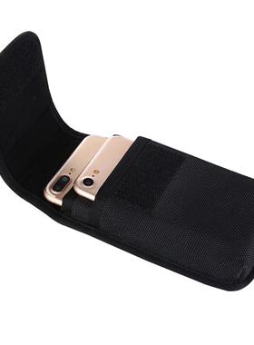 适用于vivo xfold7/xfold5双层手机腰包腰套放两个手机包牛津布