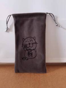 适用于Vivo X Fold5手机布绒袋s30/y50/y400/y300pro挂脖手机包