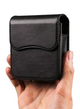 适用于荣耀Magic V Flip2挂腰包折叠屏保护套穿皮带皮套新款