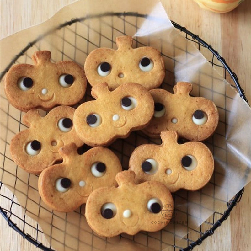 新款网红小可爱俏皮南瓜日式家庭烘焙饼干模具 DIY手作