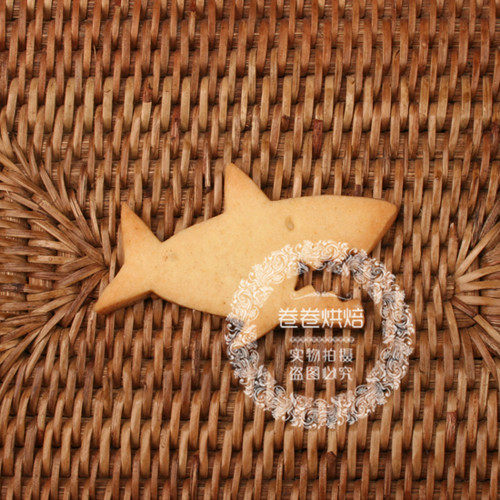 韩国定制萌萌鲨鱼糖霜翻糖