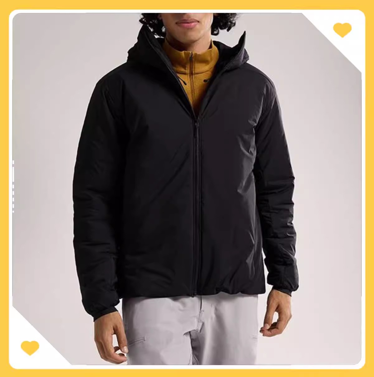 【户外系列】HW新款户外休闲男女同款又轻又软防风保暖加厚款棉服