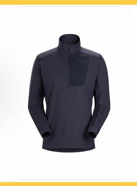 【户外系列】半拉链打底衫Rho LT薄款薄绒半拉链男士微粒绒长袖