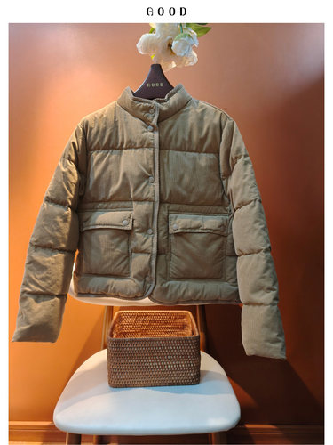 洋气小个子冬季保暖羽绒服 女士加厚白鹅绒外套小标品质短款上衣