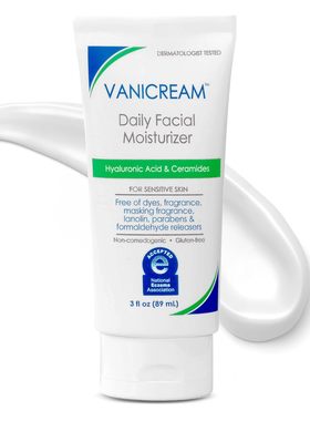 现货 美版vanicream薇霓肌本日常保湿霜润肤乳液屏障修护无香低敏