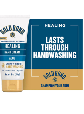 现货美国Gold Bond滋润保湿补水嫩肤清爽不油护理护手霜85g桂花味