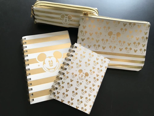 Канцтовары, комплект, детская обучающая подарочная коробка, пенал, трендовый ноутбук, ручная роспись, твердый переплет