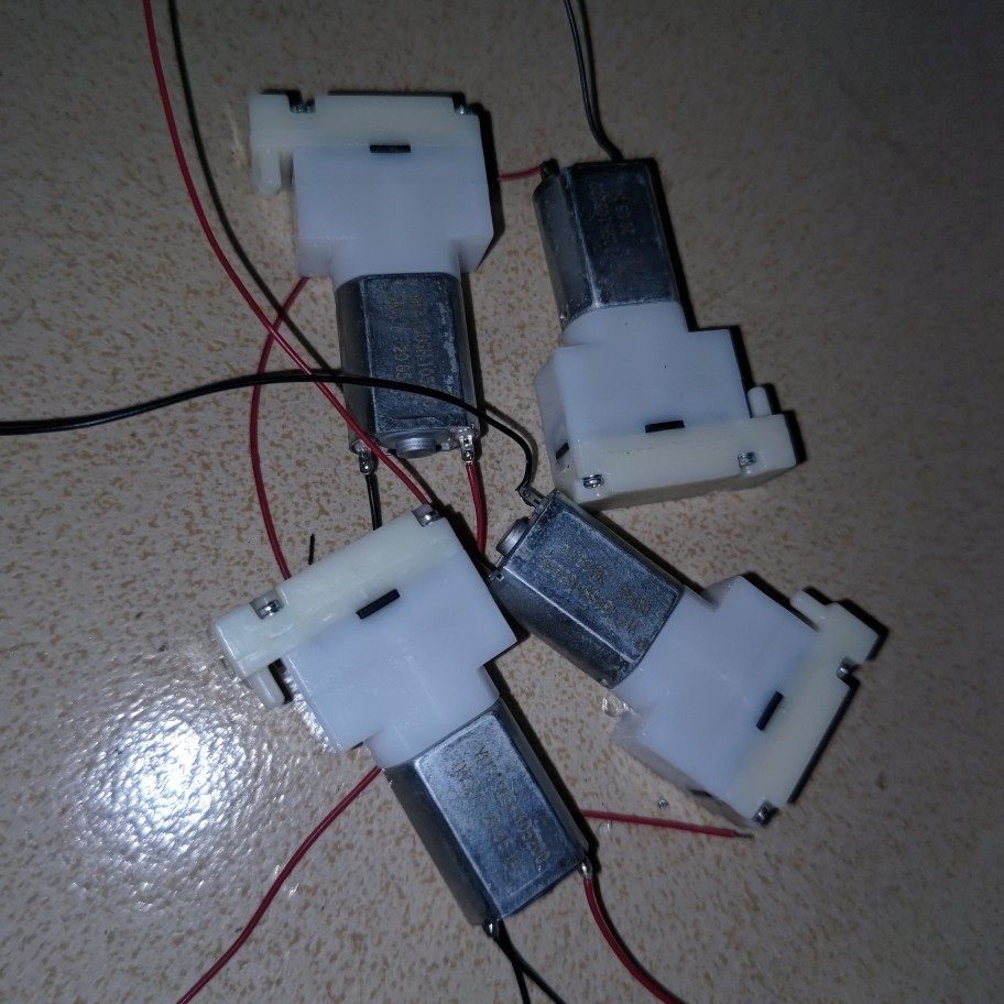 气泵2个扁平款370单锂电池鱼缸海缸草缸应急加氧加气小气泵打气泵