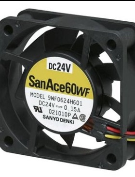 原装 三洋 9WF0624H601 6020 24V 0.15A 6CM 发那科专用风扇