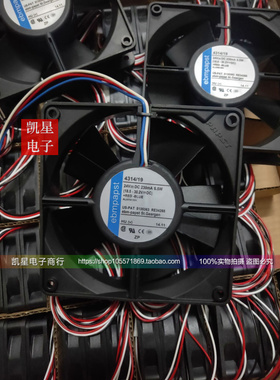 全新正品Ebm-papst风扇MULTIFAN 4314/19 12CM 24V 5.5W 三线