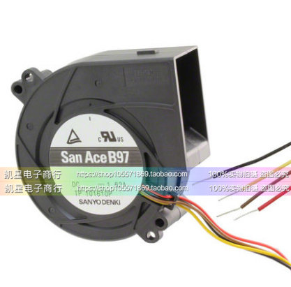 9BMB24F201 BLOWER 97X33MM 24VDCTACH 起订量：1