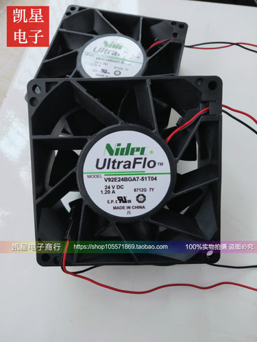 原装Nidec 9038 V92E24BGA7-51T04 9032 T92C24MUA7-51Z02