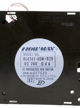 FLOWMAX BL4747-05W-B29 DC24V 0.40A12032鼓风机涡轮散热风扇