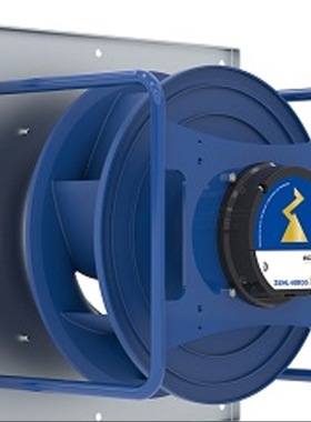 全新风机GR25I-6ID.BD.CR 200-277V 支架散热风扇空调外机风机