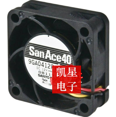Sanyo/三洋4线散热风扇