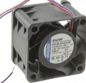 424J/2HP EBMPAPST 4028 24v 6.9w 40*40*28mm 散热风扇