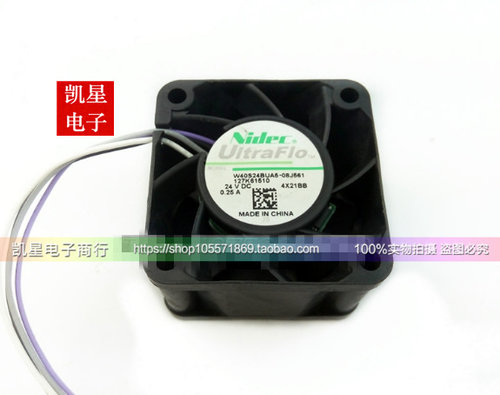 W40S24BUA6-08J561 NIDEC 4028 24V 0.25A 4CM 4厘米 变频器风扇