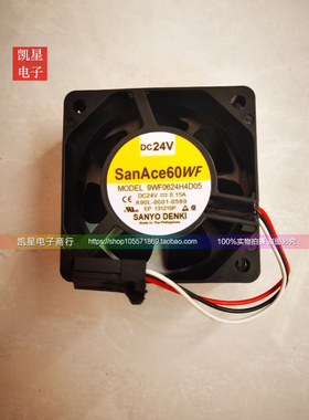 SanAce60 A90L-0001-0569 9WF0624H4D05 24V 0.15A发那科系统风扇