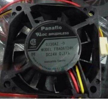 Pana  FBA06T24H 6015 24V 0.11A 6cm厘米变频器风扇