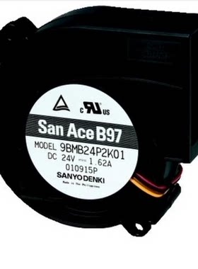 全新山洋SANYO DENKI 9BMB24P2K01 直流散热风扇9733//24V