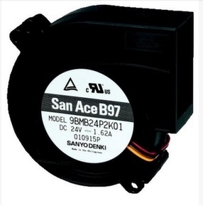 9BMB24P2K01 直流散热风扇9733 DENKI 全新山洋SANYO 24V