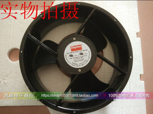 原装Dayton 665 CFM AC AXIAL FAN 3VU 115V轴流风扇