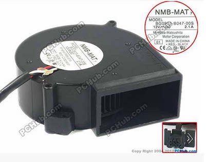 正品原装NMB CPU散热鼓风机 BG0903-B047-00S 12V 2.1A
