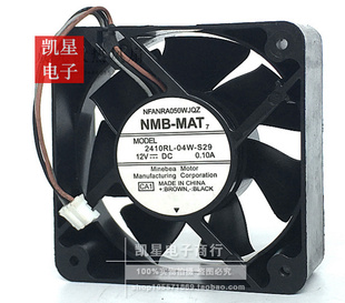 04W S19 6025 NMB 12V散热风扇 S10静音6CM 2410RL S29 原装 S20