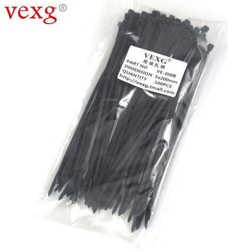 vexg国标A级尼龙扎带束线固定带