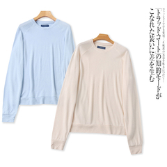 O5785外贸欧美单女装针织衫新款V领套头纯色宽松大码胖MM休闲上衣