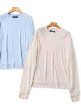 O5785外贸欧美单女装针织衫新款V领套头纯色宽松大码胖MM休闲上衣