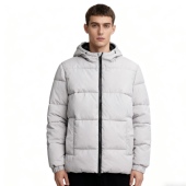 连帽宽松百搭棉服 棉衣2025秋冬新款 FF964外贸欧美单时尚 潮流男装