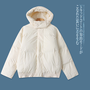 V8455外贸欧美单女士棉衣冬季新款立领连帽宽松时尚面包服棉服