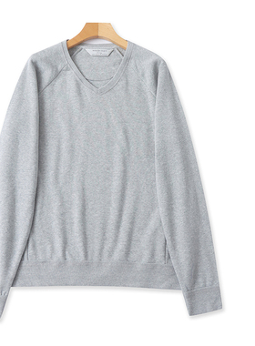 O6536外贸欧美单女士卫衣冬季新款V领套头抓绒宽松休闲百搭上衣