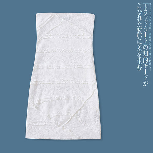 V5274外贸欧美女士蕾丝抹胸连衣裙夏季新款拼接花边修身包臀短裙