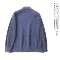L9653 Foreign trade European and American single women's sweater Winter new style semi-high neck pullover loose fashionable base layer knitted sweater thumbnail 5