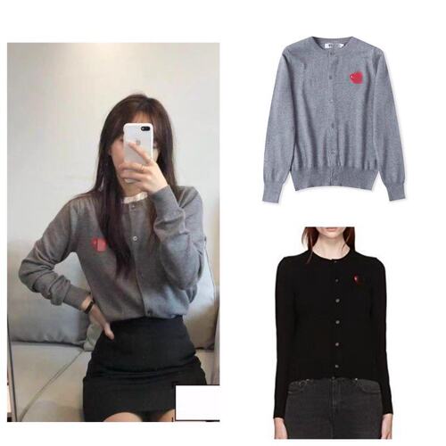 K0919外贸日单女装毛衣开衫新款半圆领纽扣修身百搭时尚针织衫