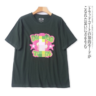 短袖 J9638外贸日单女士宽松休闲T恤春夏新款 圆领印花慵懒风时尚