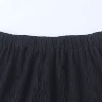 N5298 Foreign trade European and American single fashion women's shorts Summer new style elastic waist pleated design loose wide-leg pants thumbnail 4