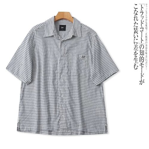 GG8455外贸欧美单潮流男士短袖衬衫夏季新款翻领纽扣格子宽松衬衣