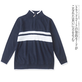 N5956外贸欧美男童针织衫 新款 立领半高领半拉链套头拼色休闲毛衣