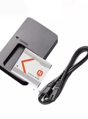 索尼DSC-WX7 WX9 WX5 W350 W520 W530 W570相机电池+充电器NP-BN1